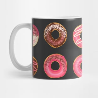 Sweet pink glazed donuts Mug